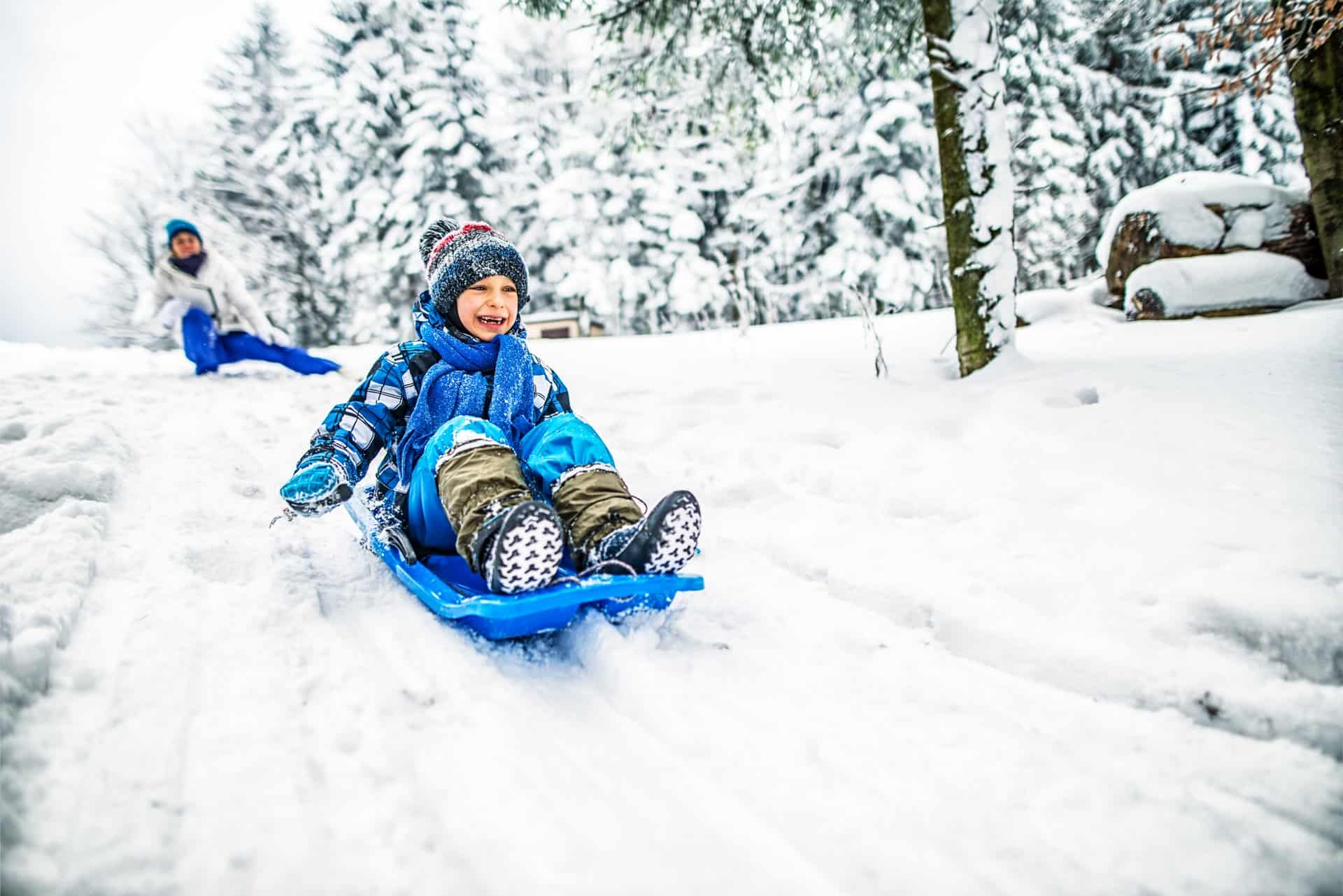 Our Favorite Sledding Hills in and Near Sunriver