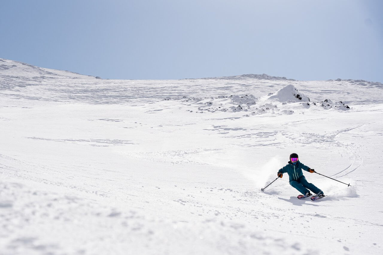 Skiing at Mt. Bachelor Ski Resort near Bend, Oregon Skiing at Mt. Bachelor Ski Resort near Bend, Oregon