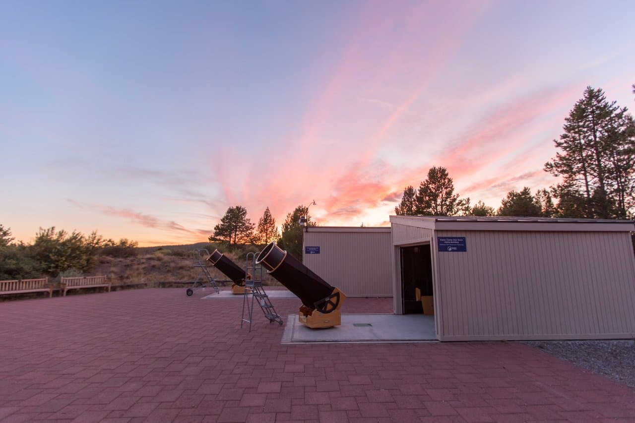 Telescopes at Sunriver Nature Center and Observatory. Telescopes at Sunriver Nature Center and Observatory.