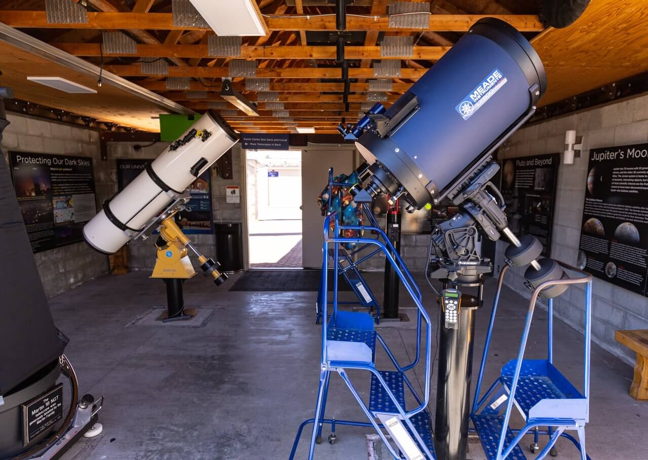 Telescopes at the Sunriver Nature Center & Observatory Telescopes at the Sunriver Nature Center & Observatory